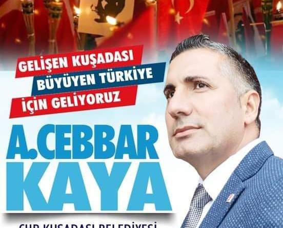 Kuşadası CHP Belediye meclis üyesi aday adayı A. Cebbar Kaya: Simit satarak okumuş ve başarıyı hak etmiş bir turizmci