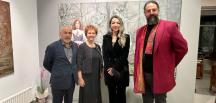 İranlı ressam soyut galeri Çankaya’da kişisel sergi düzenledi