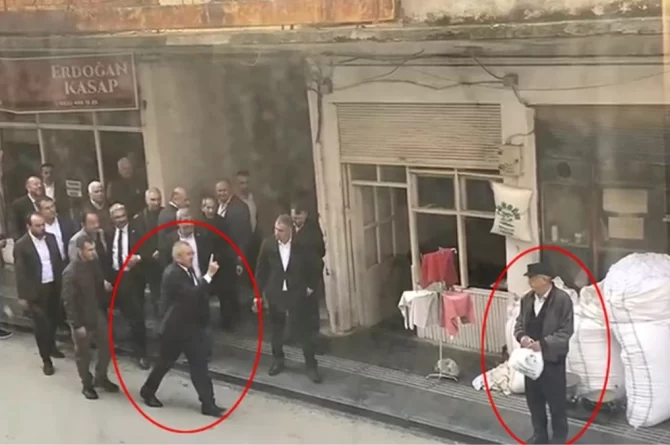 Antalya Serik Belediye Başkanı Enver Aputkan, kendisine oy vermeyeceğini söyleyen vatandaşa yumruk attı