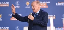 Cumhurbaşkanı Erdoğan, miting sonrası Murat Kurum’u sahneye çağırdı, görevli uyardı