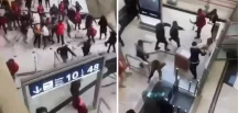 Teröristin Türkiye’ye iadesini engellemeye çalışan PKK yandaşları, Fransa’da havalimanı bastı