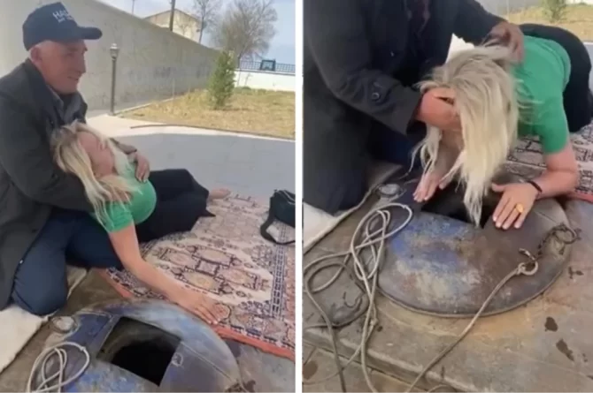 Türbedeki görüntüler şok etti!