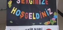 Şair Nabi Ortaokulu’ndan büyük ilgi gören sergi