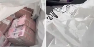 Bir poşet dolusu parayla video çekti: Türkiye neden böyle bir şey yapıyor anlamıyorum