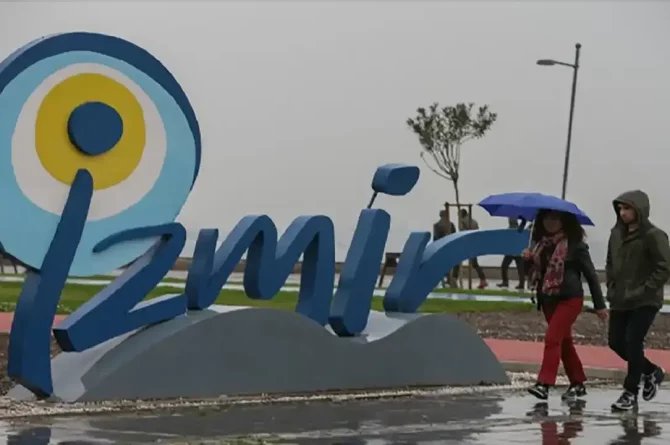 Hafta sonu İzmir’e yağmur geliyor