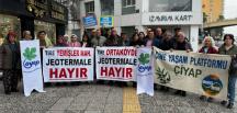 İzmir’de talana geçit yok! 13 ilçeyi kapsayan 40 jeotermal saha ihalesine protesto