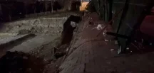 Bahçelievler’de Yol Çöktü!