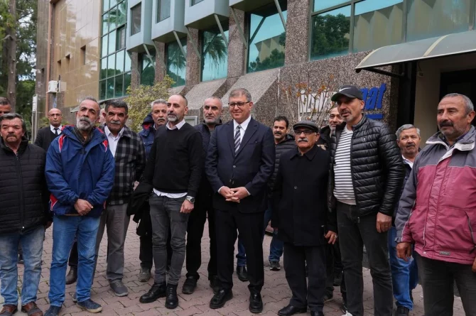 İzmir’de Emekli İşçilerden Tazmina Tepkisi!