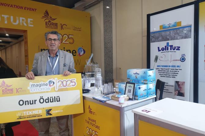 LoliTuz / Tadımlık Doğal Kaya Tuzu” Projesi, Avrasya Üniversiteler Zirvesi’nde Onur Ödülü Kazandı