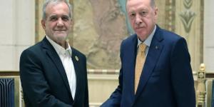 Erdoğan, İran Cumhurbaşkanı ile görüştü