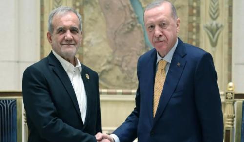 Erdoğan, İran Cumhurbaşkanı ile görüştü