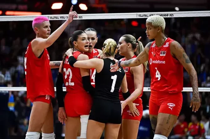A Milli Kadın Voleybol Takımı dünya ikincisi oldu