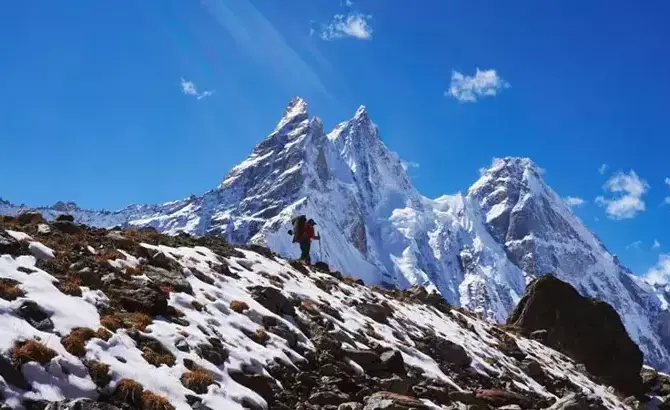 Everest Dağı’nda kar fırtınası
