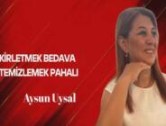 Kirletmek Bedava, Temizlemek Pahalı