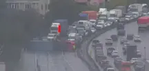 İstanbul E5’te TIR Devrildi