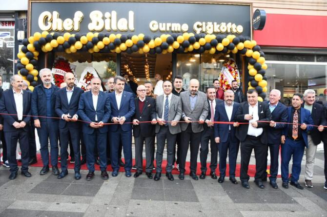 Chef Bilal Gurme Çiğköfte Muhteşem Açılışla Kapılarını Açtı!