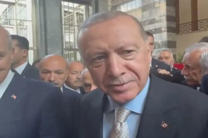 Erdoğan, DEM Parti, İYİ Parti ve MHP liderleri ile bir araya geldi