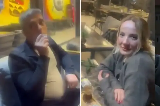 Kocasını Kafede Başka Bir Kadınla Yakaladı