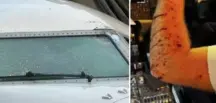 Yolcu Uçağına Meteor Çarptı, Pilot Yaralandı
