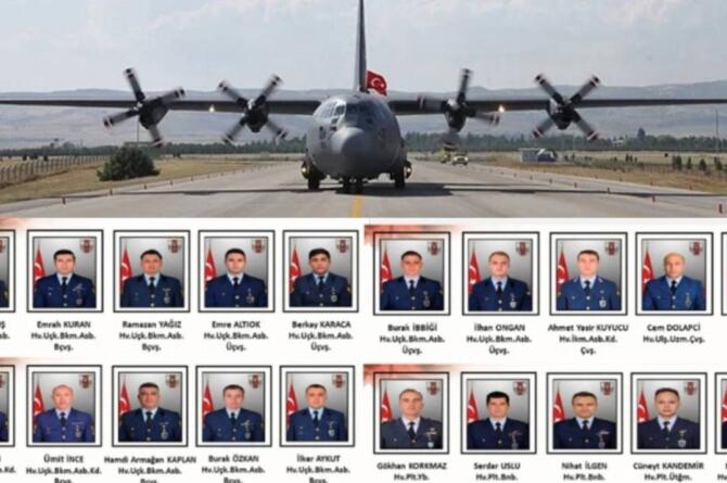 20 askeri taşıyan C130 uçağı havadayken neler yaşandı