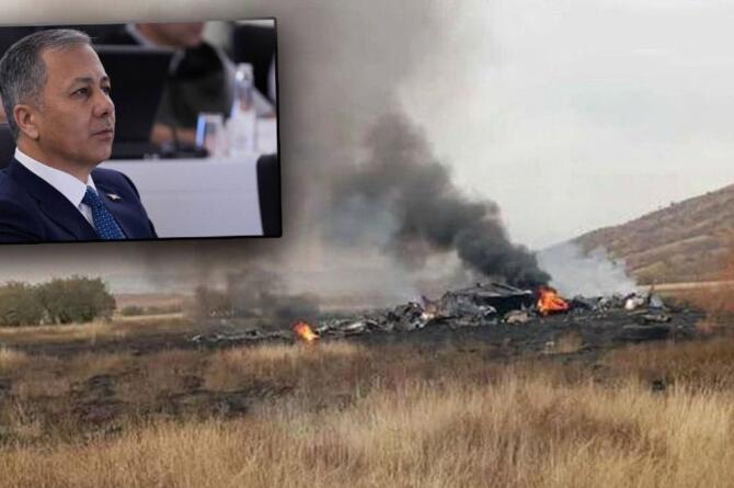 Yerlikaya’dan TSK nakliye uçağı kazasına ilişkin açıklama