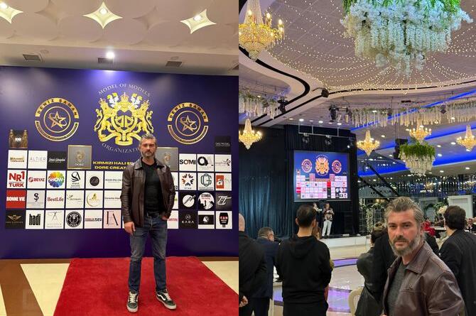 Oyuncu Ömer Hadimli, dünyanın konuştuğu ‘Model Of Models’ gecesine katıldı!
