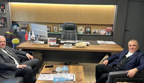 Ramis Topal ve Bayram Sarıkaya’nın samimi sohbeti