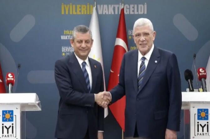 CHP’den İYİ Parti’ye ziyaret: Özel ve Dervişoğlu’ndan kritik açıklamalar