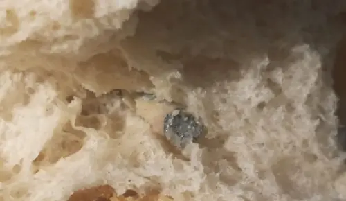 Fırından alınan ekmeğin içinden vida çıktı