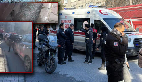 Polislere bıçaklı saldırı: 4’ü polis 6 kişi yaralandı