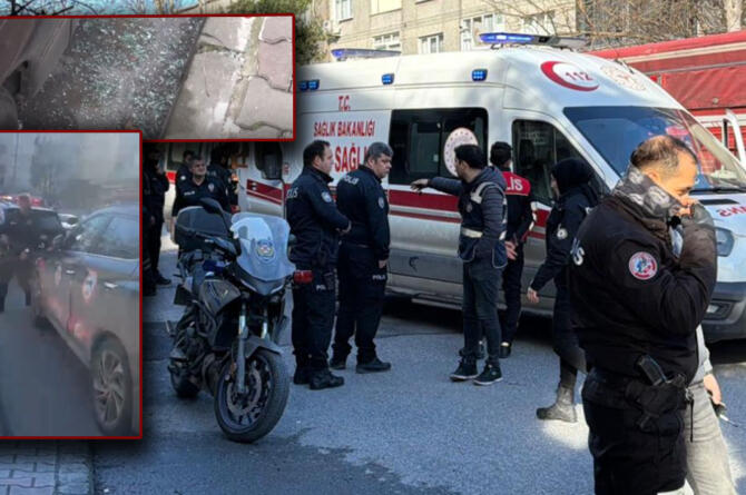 Polislere bıçaklı saldırı: 4’ü polis 6 kişi yaralandı