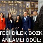 Gazeteci Dilek Bozkurt’a Anlamlı Ödül: “Gerçeğin Peşinden Gitmekten Vazgeçmedim”