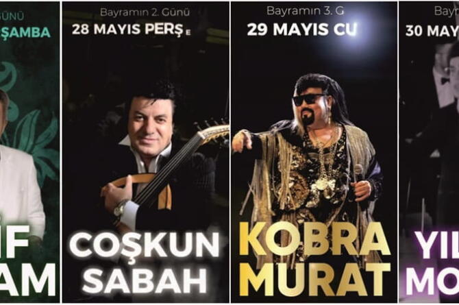 İZMİR’DE YILDIZLAR GEÇİDİ