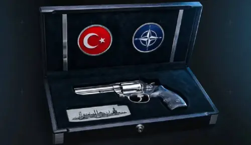 Erdoğan’dan NATO liderlerine ‘tabanca’ hediyesi