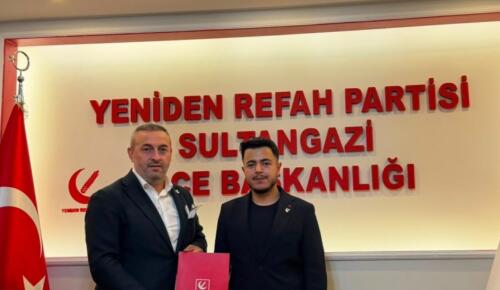 Yusuf Aybak, Yeniden Refah Partisi Sultangazi Gençlik Kolları Başkanı Oldu