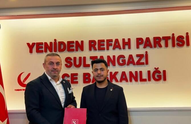 Yusuf Aybak, Yeniden Refah Partisi Sultangazi Gençlik Kolları Başkanı Oldu