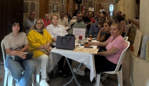 Tarihi Kurşunlu Han’da Edebiyat Gazinosu Rüzgârı Esti