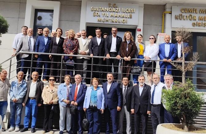 Buğra Kavuncu ve İYİ Parti Heyetinden Sultangazi Çıkarması