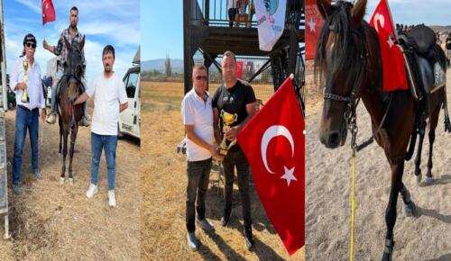 Tireli Rahvan At Yetiştiricisi Mehmet Hasırcı, Ayvalık’ta Zirveyi Bırakmadı!
