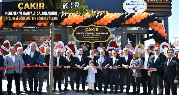 KAHVALTI SALONLARININ 5. ŞUBESİ GÖRKEMLİ BİR TÖRENLE AÇILDI!