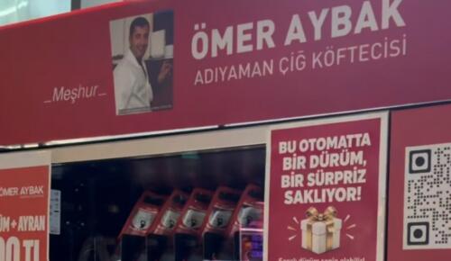 Çiğköfte Otomatı Nişantaşı Üniversitesi’nde: Ömer Aybak’tan Öğrencilere Sürpriz