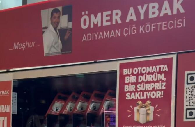 Çiğköfte Otomatı Nişantaşı Üniversitesi’nde: Ömer Aybak’tan Öğrencilere Sürpriz